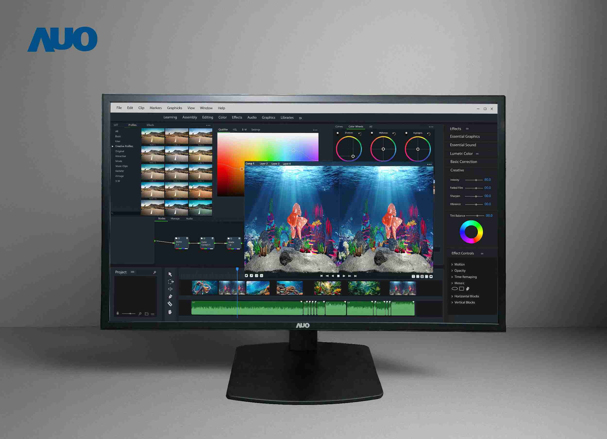人生就是博开发32吋2D/3D专业桌上型显示器，，，，拥有8K4K超高分辨率，，，，并以低串扰算法优化3D显示效果，，搭载自动眼球追踪功能，，能实时调整3D图像，，，进行实时2D与3D无缝共存窗口，，，，提供图像设计工作者突破二维接口的崭新工作氛围与效率